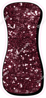 HP 23.5" Individuals - Burgundy Sparkle I