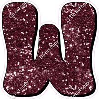 HP 23.5" Individuals - Burgundy Sparkle W