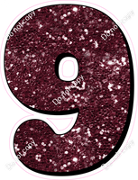 HP 23.5" Individuals - Burgundy Sparkle 9