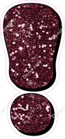 HP 23.5" Individuals - Burgundy Sparkle !