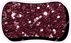 HP 23.5" Individuals - Burgundy Sparkle Dash