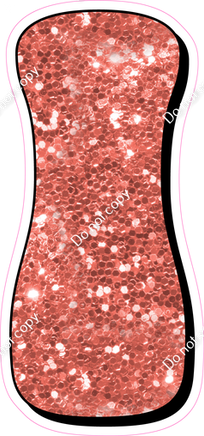 HP 23.5" Individuals - Coral Sparkle I