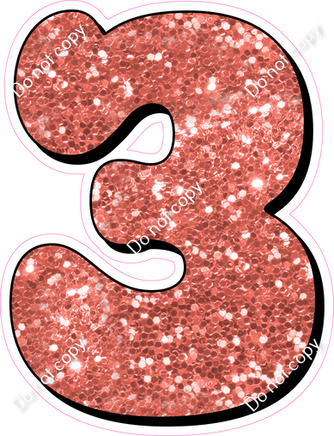 HP 23.5" Individuals - Coral Sparkle 3