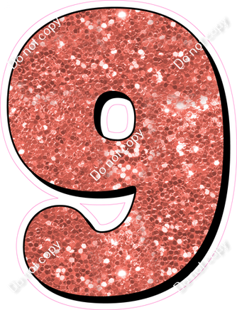 HP 23.5" Individuals - Coral Sparkle 9