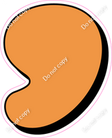 HP 23.5" Individuals - Flat Amber Apostrophe