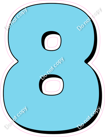 HP 23.5" Individuals - Flat Baby Blue 8