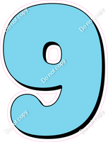 HP 23.5" Individuals - Flat Baby Blue 9