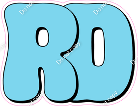 HP 23.5" Individuals - Flat Baby Blue RD