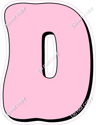 HP 23.5" Individuals - Flat Baby Pink D