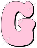 HP 23.5" Individuals - Flat Baby Pink G