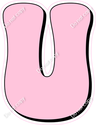 HP 23.5" Individuals - Flat Baby Pink U