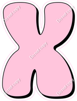 HP 23.5" Individuals - Flat Baby Pink X