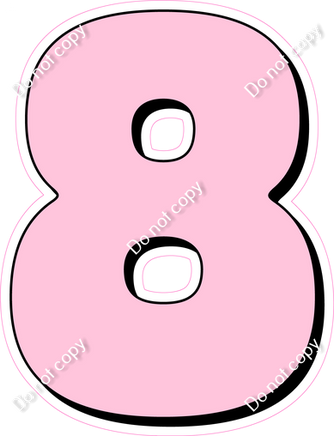 HP 23.5" Individuals - Flat Baby Pink 8