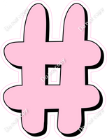 HP 23.5" Individuals - Flat Baby Pink #