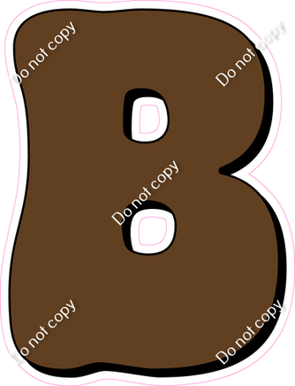 HP 23.5" Individuals - Flat Chocolate B