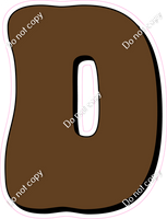 HP 23.5" Individuals - Flat Chocolate D