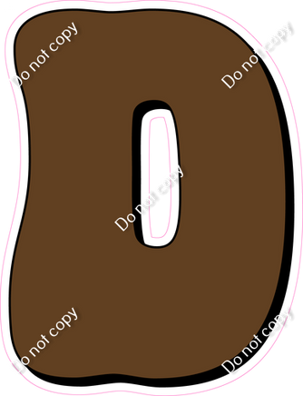 HP 23.5" Individuals - Flat Chocolate D