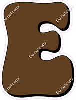 HP 23.5" Individuals - Flat Chocolate E