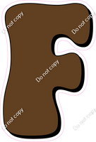 HP 23.5" Individuals - Flat Chocolate F