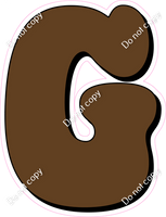 HP 23.5" Individuals - Flat Chocolate G
