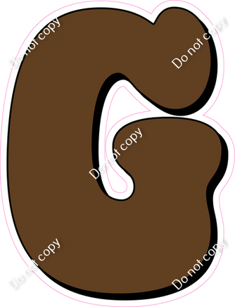 HP 23.5" Individuals - Flat Chocolate G