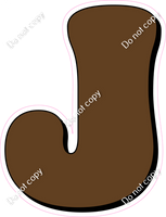 HP 23.5" Individuals - Flat Chocolate J