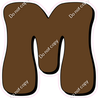HP 23.5" Individuals - Flat Chocolate M