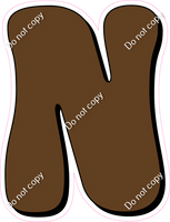 HP 23.5" Individuals - Flat Chocolate N