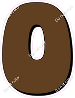 HP 23.5" Individuals - Flat Chocolate O