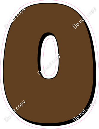 HP 23.5" Individuals - Flat Chocolate O