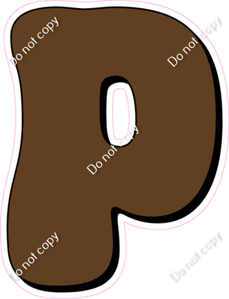 HP 23.5" Individuals - Flat Chocolate P