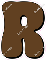 HP 23.5" Individuals - Flat Chocolate R