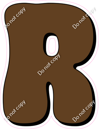 HP 23.5" Individuals - Flat Chocolate R