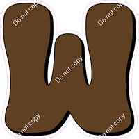HP 23.5" Individuals - Flat Chocolate W