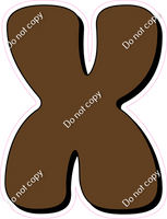 HP 23.5" Individuals - Flat Chocolate X