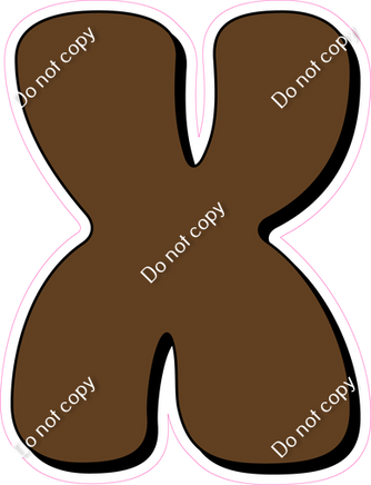 HP 23.5" Individuals - Flat Chocolate X