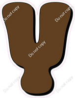 HP 23.5" Individuals - Flat Chocolate Y