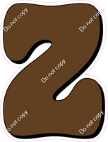 HP 23.5" Individuals - Flat Chocolate Z