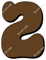 HP 23.5" Individuals - Flat Chocolate 2