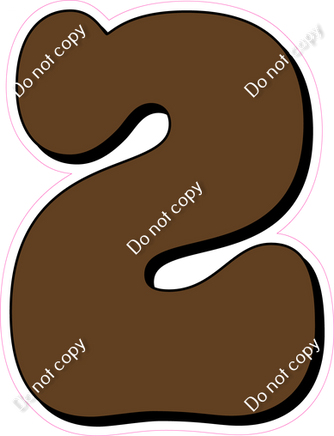HP 23.5" Individuals - Flat Chocolate 2
