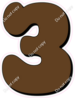 HP 23.5" Individuals - Flat Chocolate 3