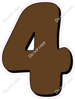 HP 23.5" Individuals - Flat Chocolate 4