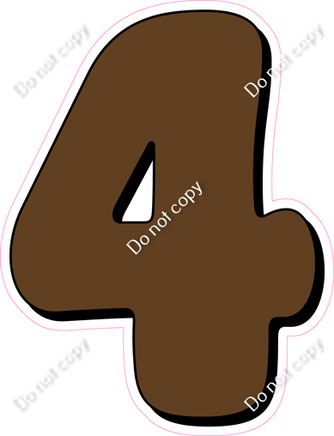 HP 23.5" Individuals - Flat Chocolate 4
