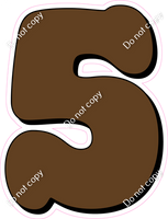 HP 23.5" Individuals - Flat Chocolate 5