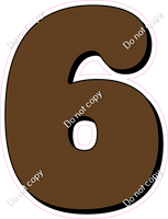 HP 23.5" Individuals - Flat Chocolate 6