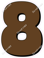 HP 23.5" Individuals - Flat Chocolate 8