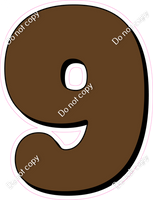 HP 23.5" Individuals - Flat Chocolate 9