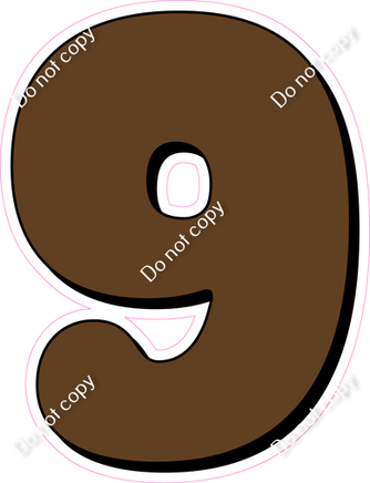 HP 23.5" Individuals - Flat Chocolate 9