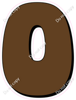HP 23.5" Individuals - Flat Chocolate