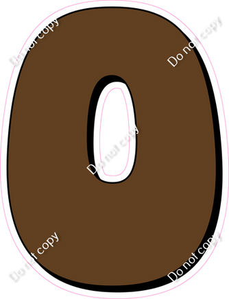HP 23.5" Individuals - Flat Chocolate